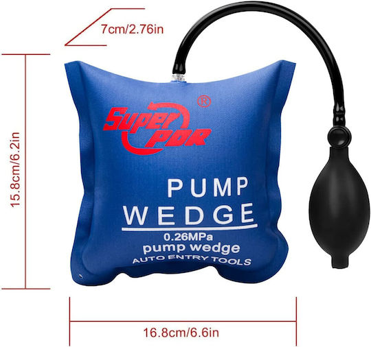 Set de Picioare Pneumatice 4 Bucăți Perne Umflate Pompă Manuală 200 Kg Uși și Ferestre Instalare Mobilier Ridicare