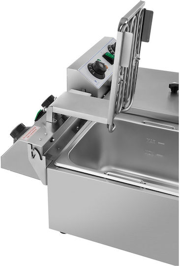 Royal Catering Electric Fryer Double 3.2kW Capacity 2x10lt