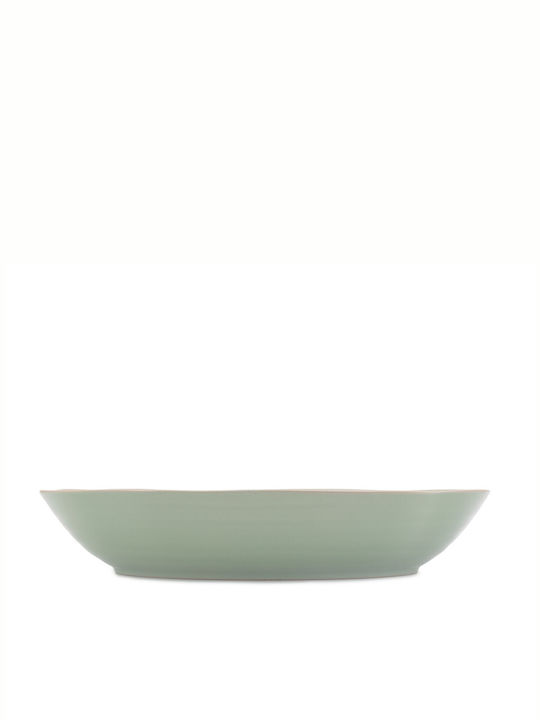 Jamie Oliver Σαλατιέρα Κεραμική Πράσινη 39x32x7cm