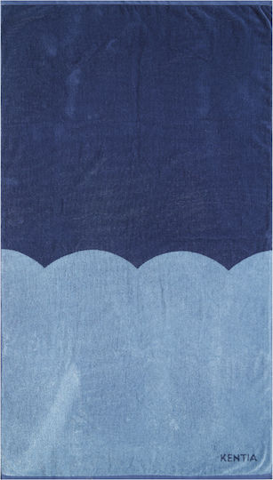 Kentia Beach Towel Pareo Cotton Light Blue 80x160cm