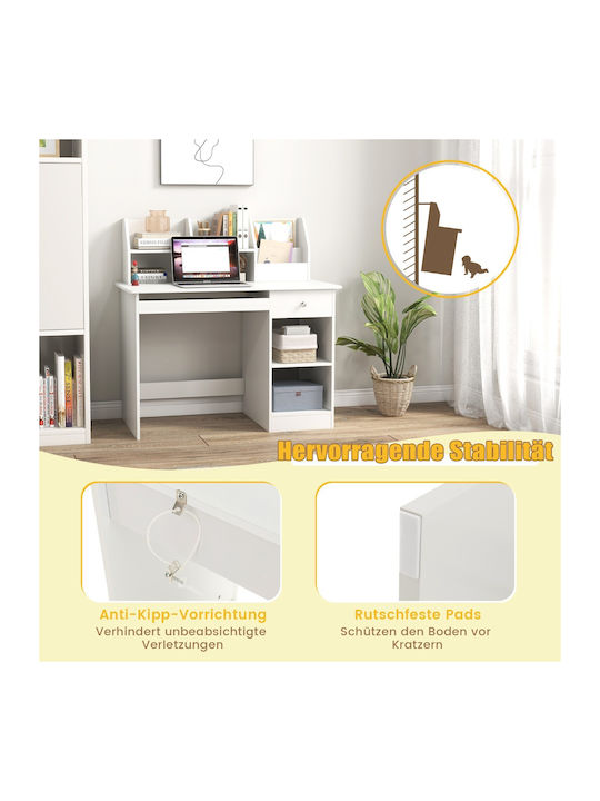 Παιδικό Γραφείο Λευκό 90x45x90cm Παιδικό Γραφείο Λευκό 90x45x90cm