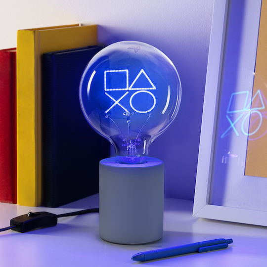Paladone Παιδικό Διακοσμητικό Φωτιστικό Bulb Playstation Μπλε 18x13x18εκ.