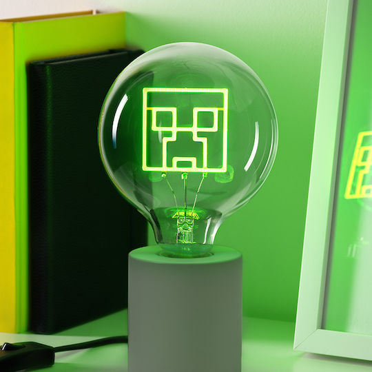 Paladone Kids Decorative Lamp Minecraft Creeper Green 15x12.5x13cm
