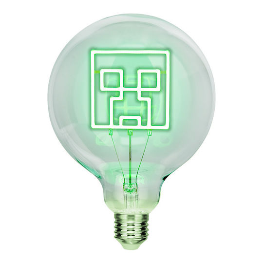 Paladone Kids Decorative Lamp Minecraft Creeper Green 15x12.5x13cm