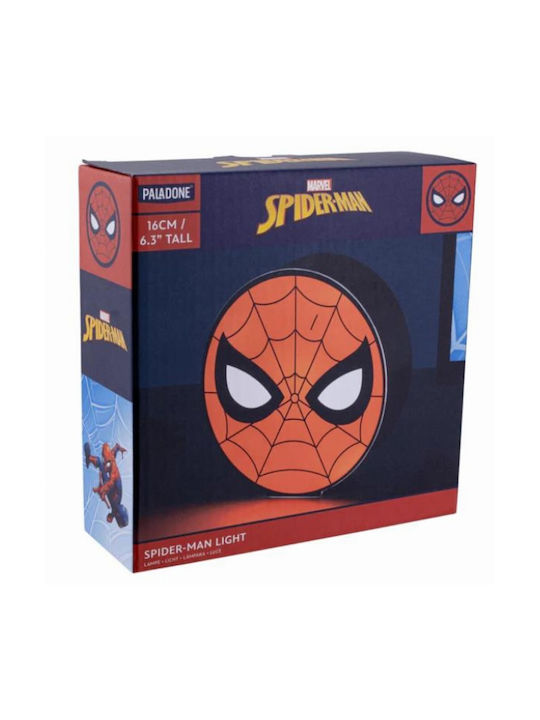 Paladone Kinder Dekorative Lampe Spider Man Rot 15x15x15εκ.