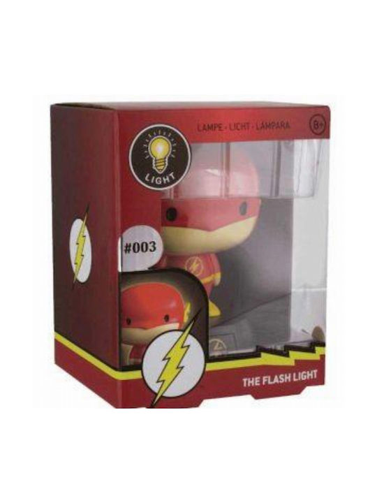 Paladone Kids Decorative Lamp The Flash 3D Character Red
