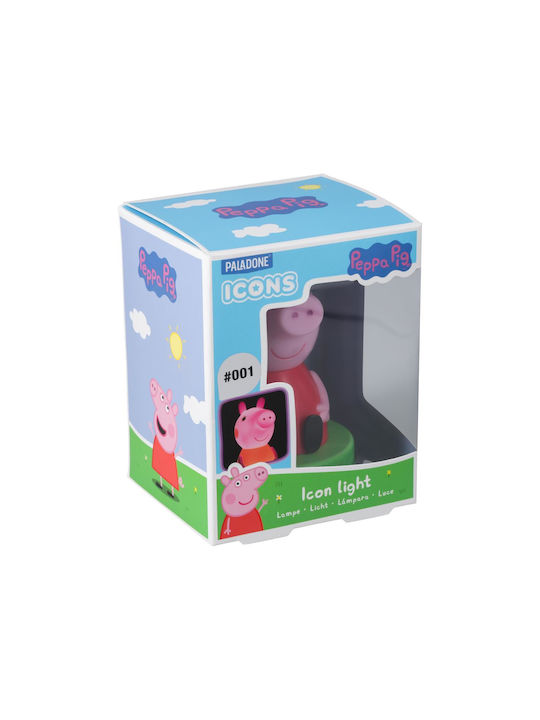 Paladone Kids Decorative Lamp Icons Peppa Pig Pink 11x11x14εκ.