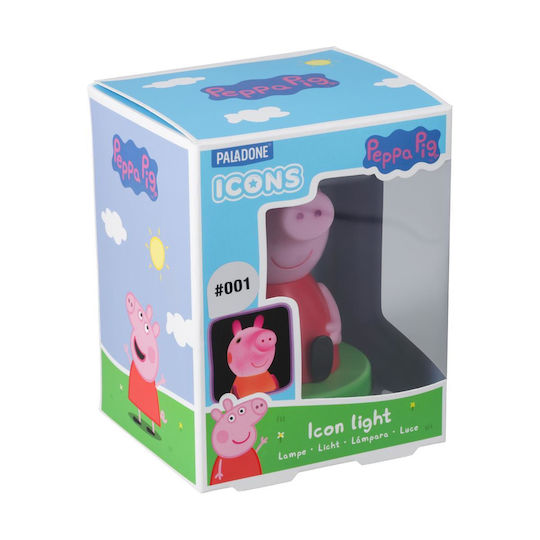 Paladone Kinder Dekorative Lampe Icons Peppa Pig Rosa 11x11x14εκ.