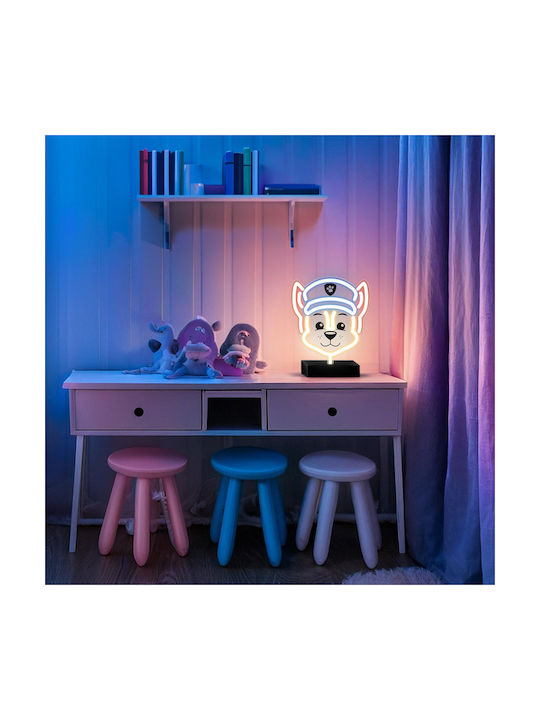 Неонова LED лампа на стойка Пес Патрул Чейс OW-120346