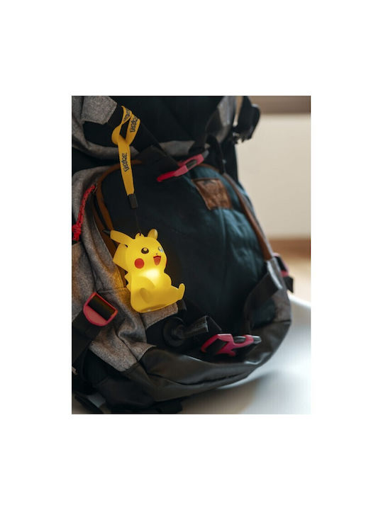 Teknofun Παιδικό Διακοσμητικό Φωτιστικό Pikachu Κίτρινο