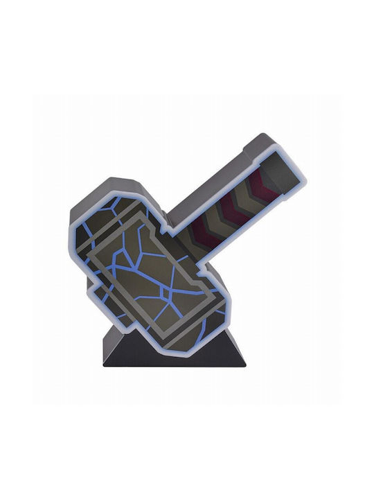 Paladone Kids Decorative Lamp Thors Hammer Gray 17x5x17εκ.