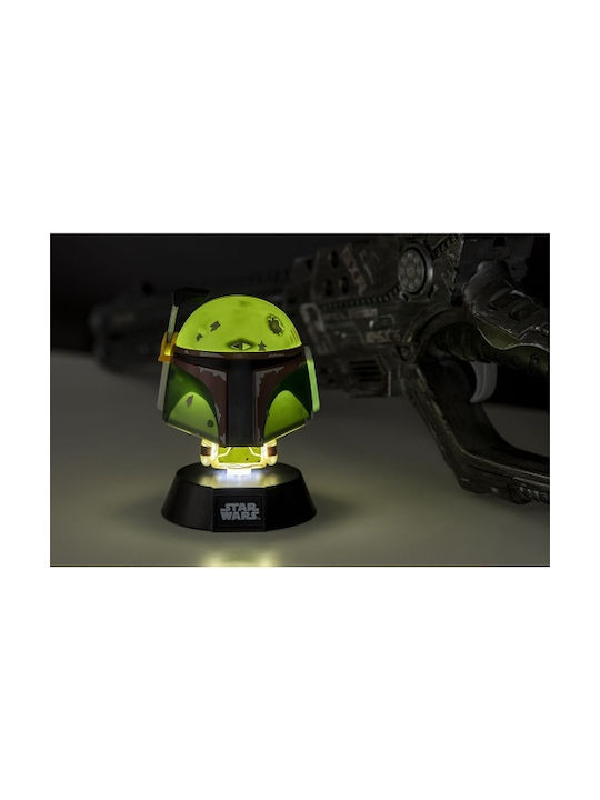 Paladone Детско Декоративно Осветление Boba Fett Icon Light Зелен 10εκ.