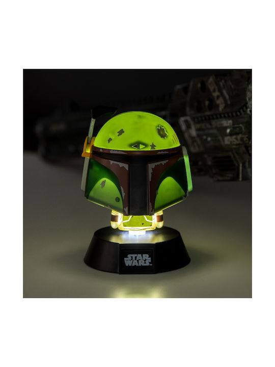 Paladone Детско Декоративно Осветление Boba Fett Icon Light Зелен 10εκ.