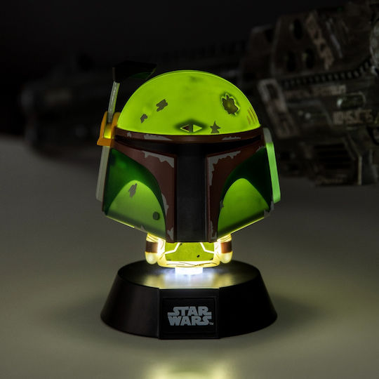 Paladone Kinder Dekorative Lampe Boba Fett Icon Light Grün 10εκ.