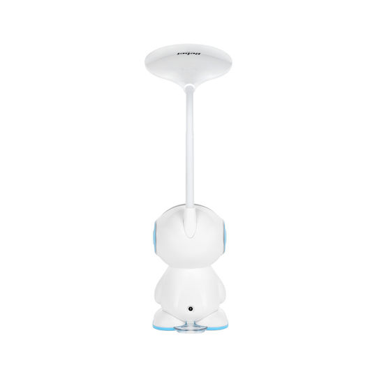 LED Kinder Schreibtischlampe Berührung Weiß 5.4εκ.