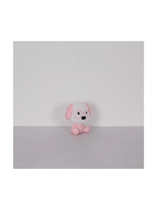 Globo Lighting Led Kids Decorative Lamp Pink 20x18x15εκ.