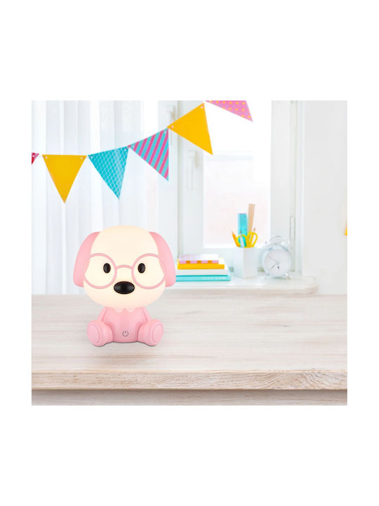 Globo Lighting Led Kids Decorative Lamp Pink 20x18x15εκ.