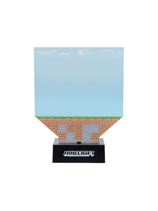 Paladone Kinder Dekorative Lampe Minecraft Build Mehrfarbig