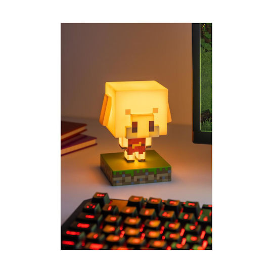 PCMerch Kinder Dekorative Lampe Rosa 12εκ.