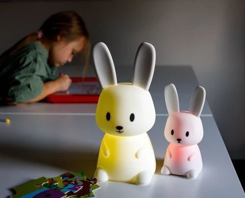 innoGio Led Kids Decorative Lamp Rabbit with Color Changes White