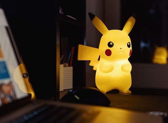 Teknofun LED Детско Декоративно Осветление Pikachu Жълт 25εκ.