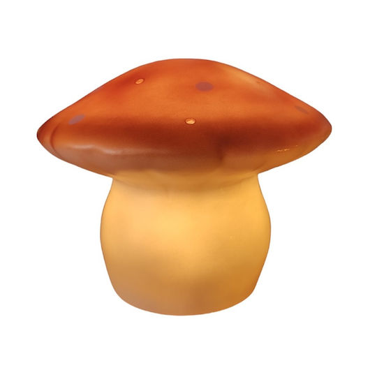 Egmont Led Kids Decorative Lamp Mushroom Medium Orange 26x26x20εκ.