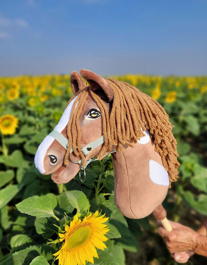 Hobby Horse Large Premium Stick Horse Western Ii Bay Brown Mane A3