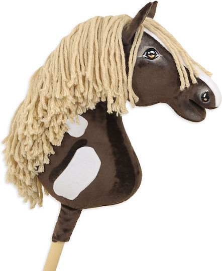 Hobby Horse Large Premium Stick Horse Western Iv Dark Bay Light Mane A3
