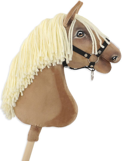 Hobby Horse Голям Премиум Кон на Пръчка Хафлингер A3