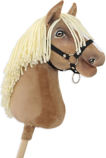 Hobby Horse Голям Премиум Кон на Пръчка Хафлингер A3