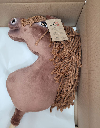 Hobby Horse Groß Premium Stockpferd Dunkel Kastanie A3