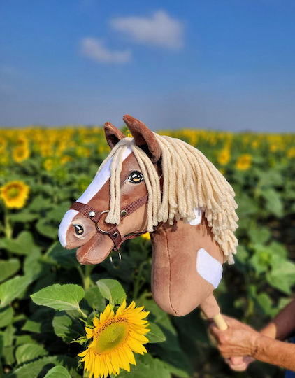 Hobby Horse Large Premium Stick Horse Western Iii Bay Light Mane A3