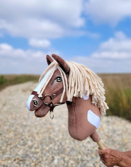 Hobby Horse Large Premium Stick Horse Western Iii Bay Light Mane A3