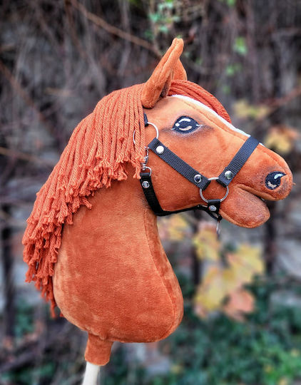 Hobby Horse Голям Премиум Кон на Пръчка Кестен A3