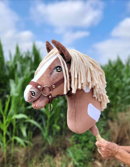 Hobby Horse Large Premium Stick Horse Western Iii Bay Light Mane A3