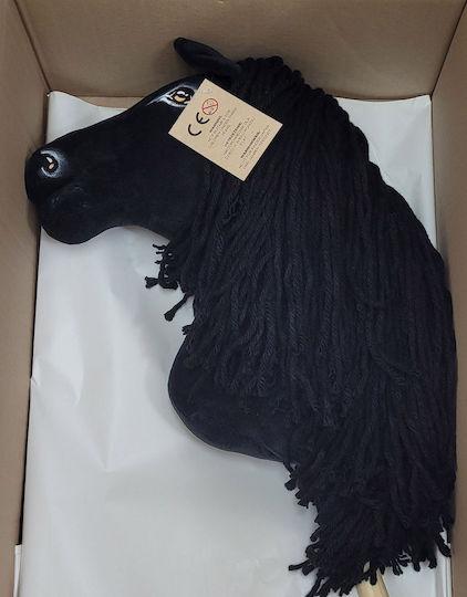 Hobby Horse Large Premium Stick Horse Friesian Horse Mane A3