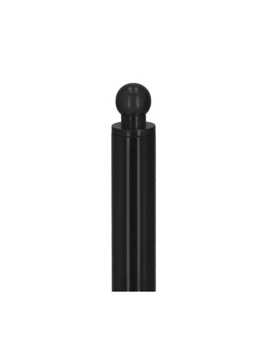 Floor Paper Holder Metallic Black