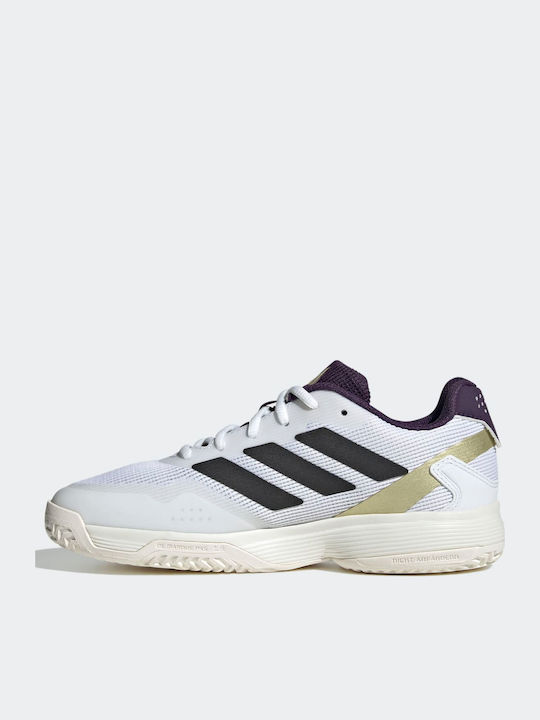 Ubersonic Kids Sports Shoes Tennis with Laces White