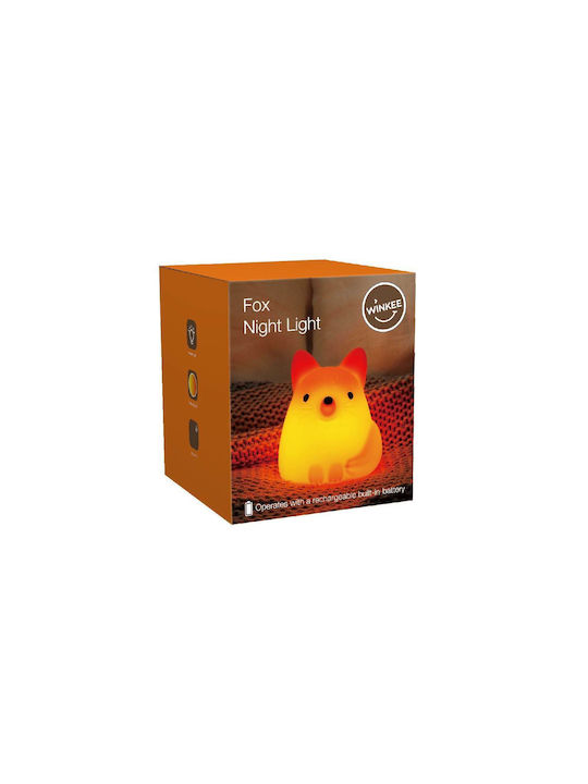 Winkee Kinder Dekorative Lampe Orange