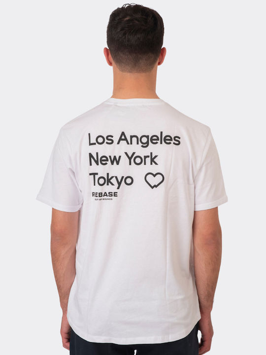 Rebase Tricou White Color
