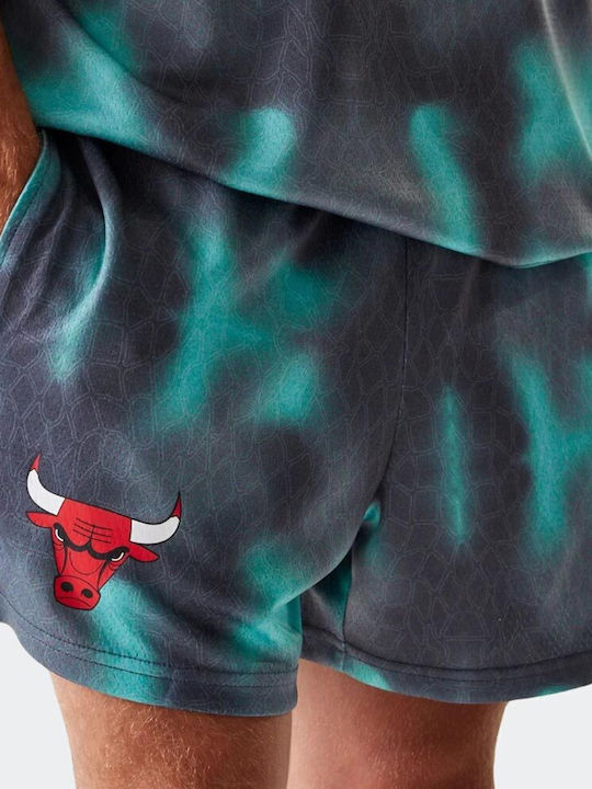 Chicago Bulls Nba Sportliche Herrenshorts Green