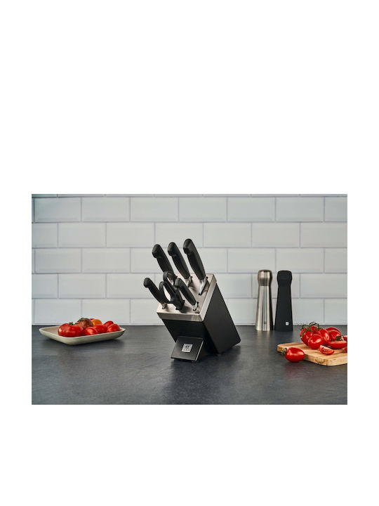 Zwilling J.A. Henckels Knife Set with Block from Stainless Steel 7pcs