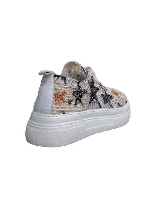 Damen Anatomisch Sneakers Beige