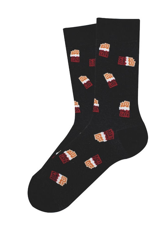 Soma Socks Ανδρικές Κάλτσες Μαύρο