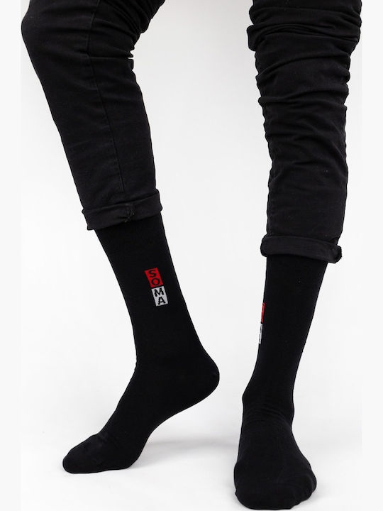 Soma Socks Bărbați Șosete Black 1Pachet Soma Socks Bărbați Șosete Black 1Pachet