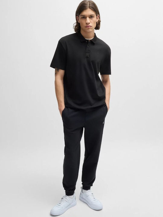 Logo Polo T-Shirt Black