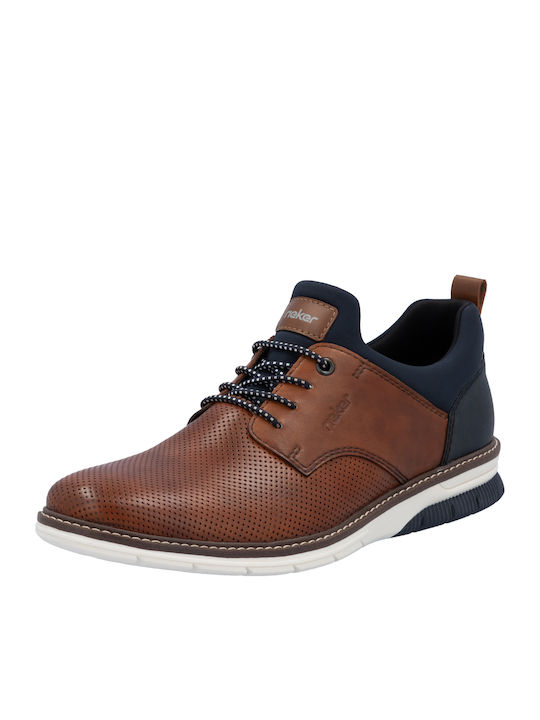 Men's Anatomic Leather Casual Shoes Tabac Brown