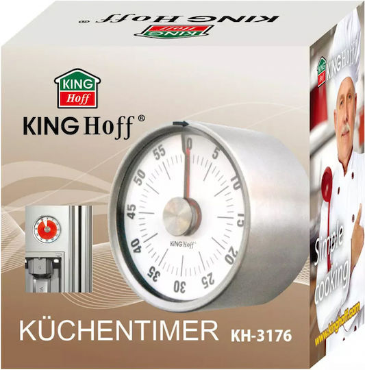KING Hoff Analog Küchentimer Countdown