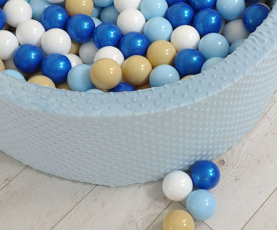 Bobono Trockene Pool Minky H-30 Cm 300 Bälle Misty Blau