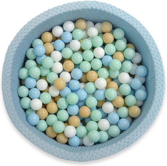 Bobono Trockene Pool Minky H-30 Cm 300 Bälle Misty Blau